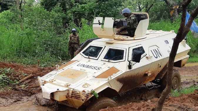 The UN peacekeepers in South Sudan have in the past contended with risks such as ambushes and kidnappings, as well as atrocious road conditions. (Photo / Supplied)