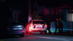 The occupants fled on foot on Sandringham Rd. Photo / Hayden Woodward