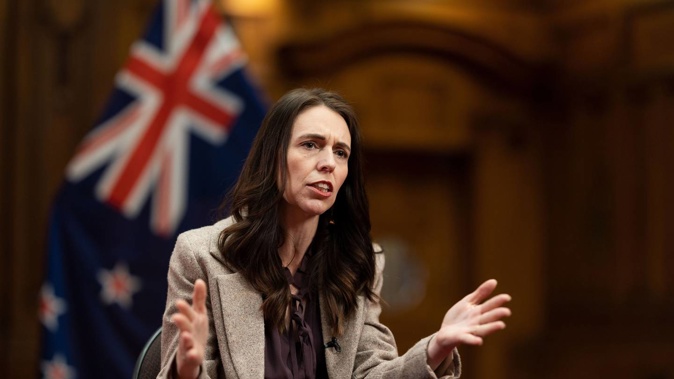 Jacinda Ardern has begun a Labour fundraising drive. Photo / AFP
