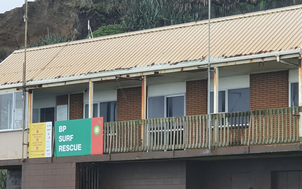 The Kariaotahi Surf Life Saving Club's headquarters were in disrepair. Photo: Supplied