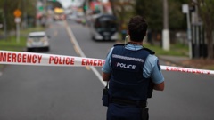 A woman died after a bus assault on Church St, Onehunga. Photo / Hayden Woodward