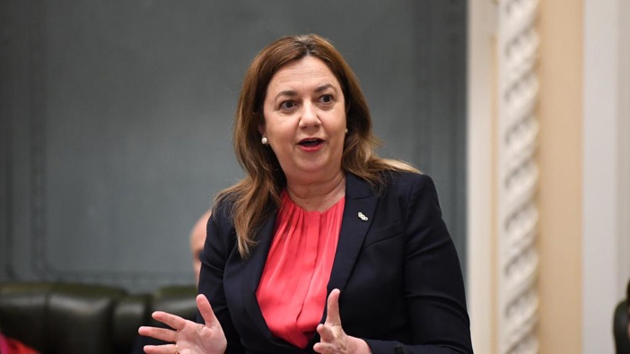 Queensland Premier Annastacia Palaszczuk has unveiled the reopening plan for NSW, Victoria, the Northern Territory and the ACT. (Photo / NCA NewsWire)