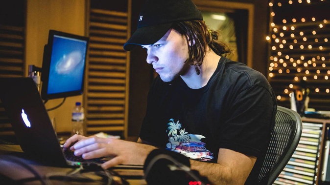 Baynk, aka Jock Nowell-Usticke, from Hawke's Bay, a Grammy Awards finalist who missed out on the big prize claimed by global superstar Harry Styles.