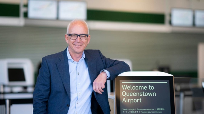Glen Sowry, chief executive of Queenstown Airport. (Photo / Supplied)