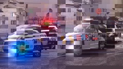 A fire broke out in a car in Christchurch this morning. Photo / George Heard