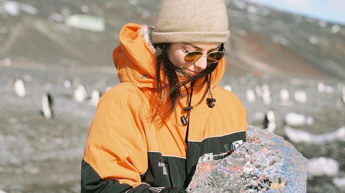 Lorde shared reflections about her 2019 Antarctica trip on A24's Divine Frequency podcast. (Photo / Supplied)