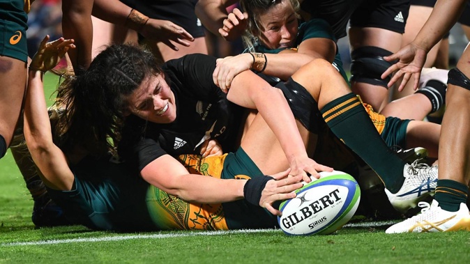 Chelsea Bremner scored in the second half for the Black Ferns. Photo / Photosport
