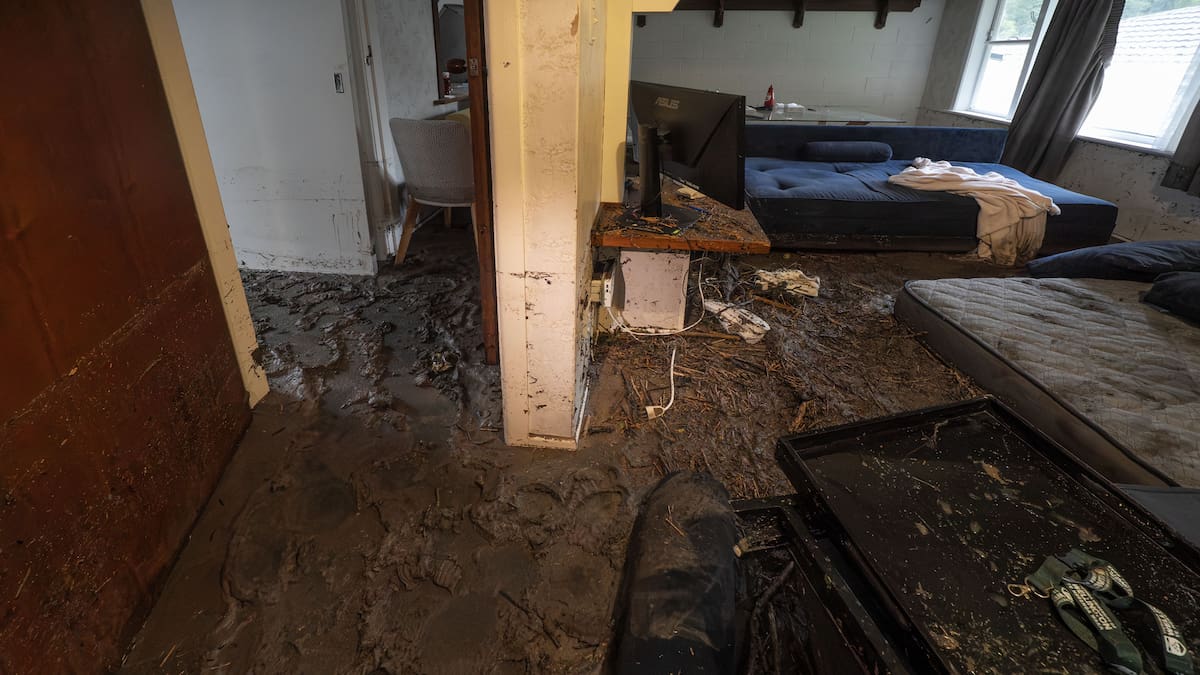 Search underway for man missing from flood-hit home in Karori - police