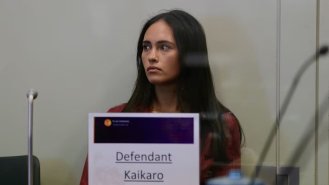 A tearful Helena Cribb said she was “so terribly sorry” as she addressed members of Jason Collins’ family directly in the North Shore District Court on Wednesday afternoon. Photo / Alex Burton