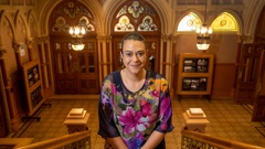 ACT's Karen Chhour, pictured inside Parliament. File photo / Mark Mitchell