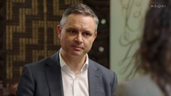 Green Party co-leader James Shaw. Photo / Te Ao Māori News