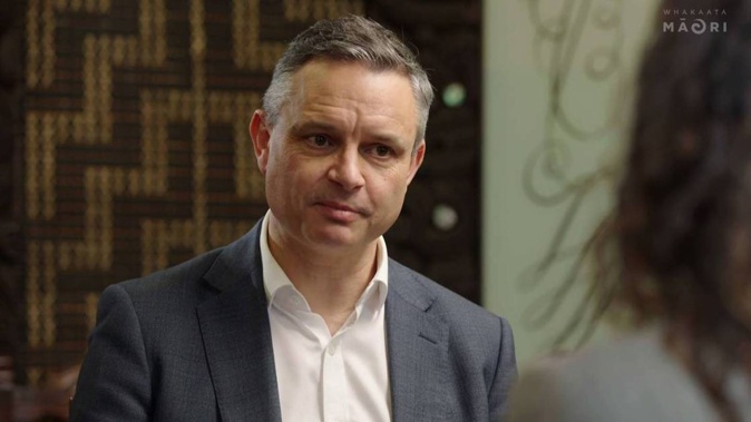 Green Party co-leader James Shaw. Photo / Te Ao Māori News