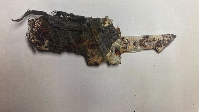 The shank was used by Spring Hill prisoner Judge Heke to stab another inmate. Photo / Supplied
