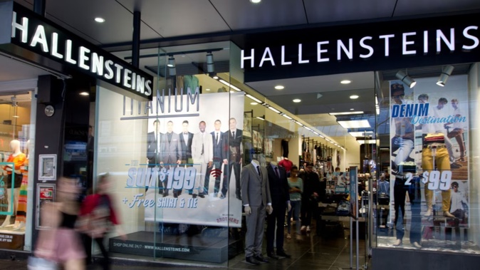 Hallenstein Glassons said more people were shopping in store, so online sales were down on the days of Delta and Omicron restrictions. Photo / NZME
