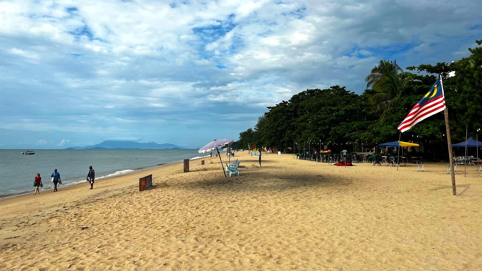 Batu Ferringhi Beach. Photo / Mike Yardley