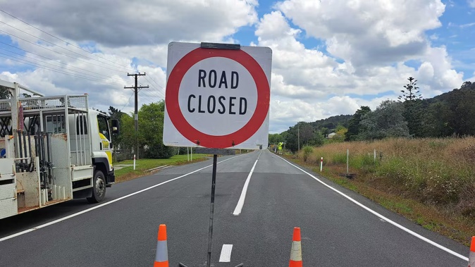 Otaika Valley Rd has been closed while police investigate what they say is a homicide. Photo / Brodie Stone