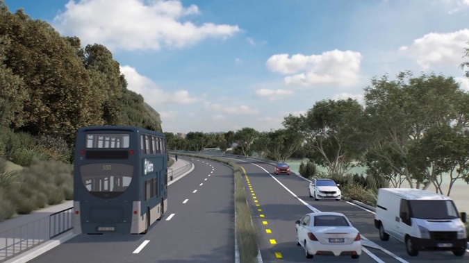 The Eastern Busway from Panmure to Botany is expected to carry 30,000 passengers a day. (Photo / Supplied)