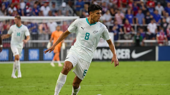 Chris Wood, Libby Cacace and Marko Stamenic (pictured) have been named for the games against Tahiti and Malaysia. Photo / Photosport
