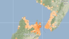 More than 14,000 people reported that they felt the earthquake. Photo / GeoNet
