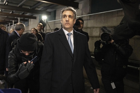 Michael Cohen, former attorney to Donald Trump. Photo / AP