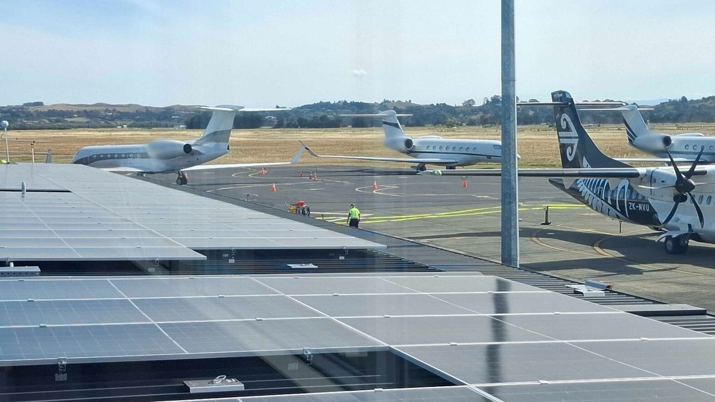 High-flying families: Trio of private jets at airport ‘incredible’ for region