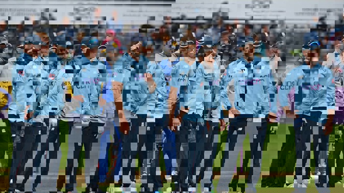 England was forced to select a completely new group of players and management. (Photo / AP)