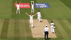 Josh Hazlewood of Australia appeals unsuccessfully for the wicket of Aiden Markram of South Africa during day three of the ICC World Test Championship Final 2025 between South Africa and Australia at Lord's Cricket Ground on June 13, 2025 in London, England. (Photo by Alex Davidson-ICC/ICC via Getty Images)