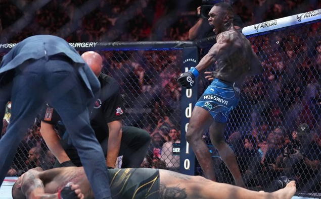 Adesanya slammed for ‘pathetic’ act toward rival’s son