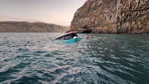 Akaroa tour boat to be deliberately sunk after 2000L diesel spill