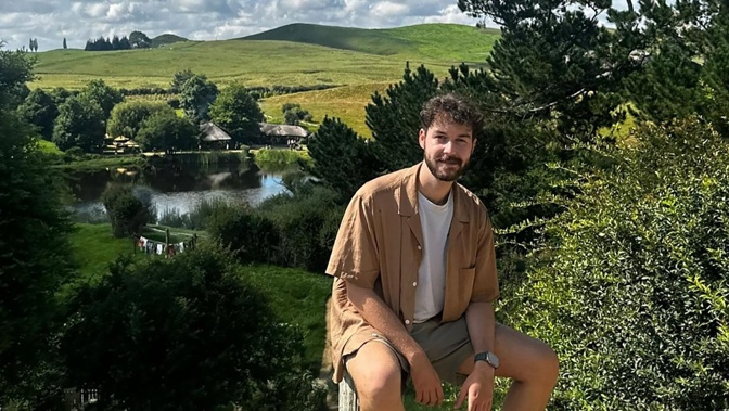 British tourist Joseph Snode was killed in a crash in January 2024 while on his "dream trip" to New Zealand. A 20-year-old learner driver has been sentenced for causing his death. Photo / Supplied