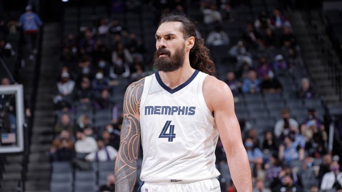 Steven Adams is playing in his first season as part of the Memphis Grizzlies. Photo / Getty Images