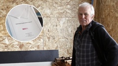 Raymond Morgan accidentally obtained highly confidential Wellington City Council documents (inset). Photo / Ethan Manera