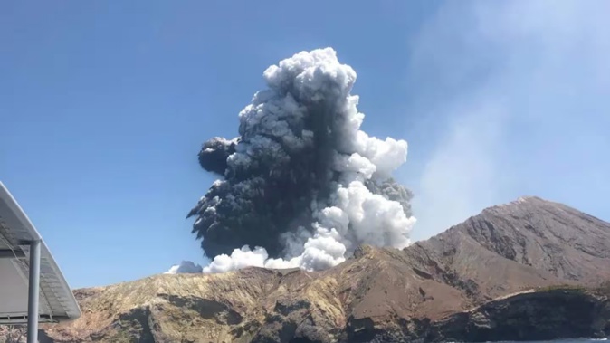 Survivors’ instincts and shelter were key to enduring the deadly Whakaari eruption, according to a volcanologist. Photo / Supplied