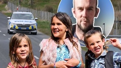 Tom Phillips' children were found after their father was shot dead by police. Composite photo / NZME
