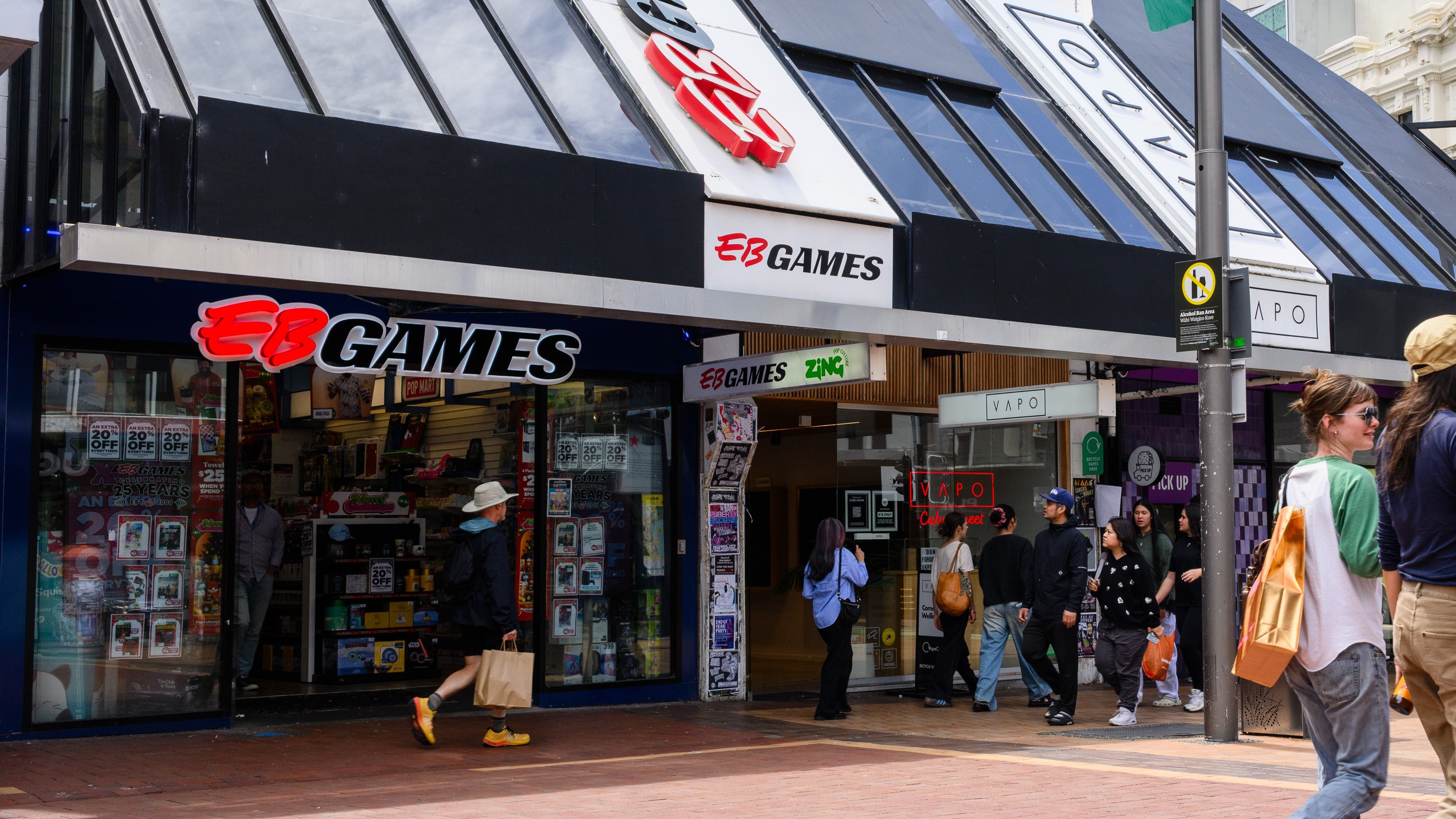 "Exceptionally challenging" retail climate could see EB Games close up shop in NZ 