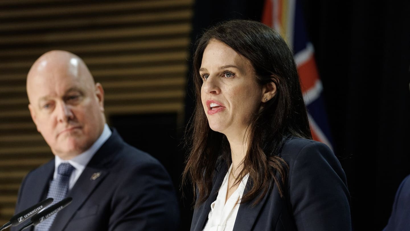 Education Minister Erica Stanford says parents shouldn't be accountable for implementing a Treaty obligation. Photo / Mark Mitchell