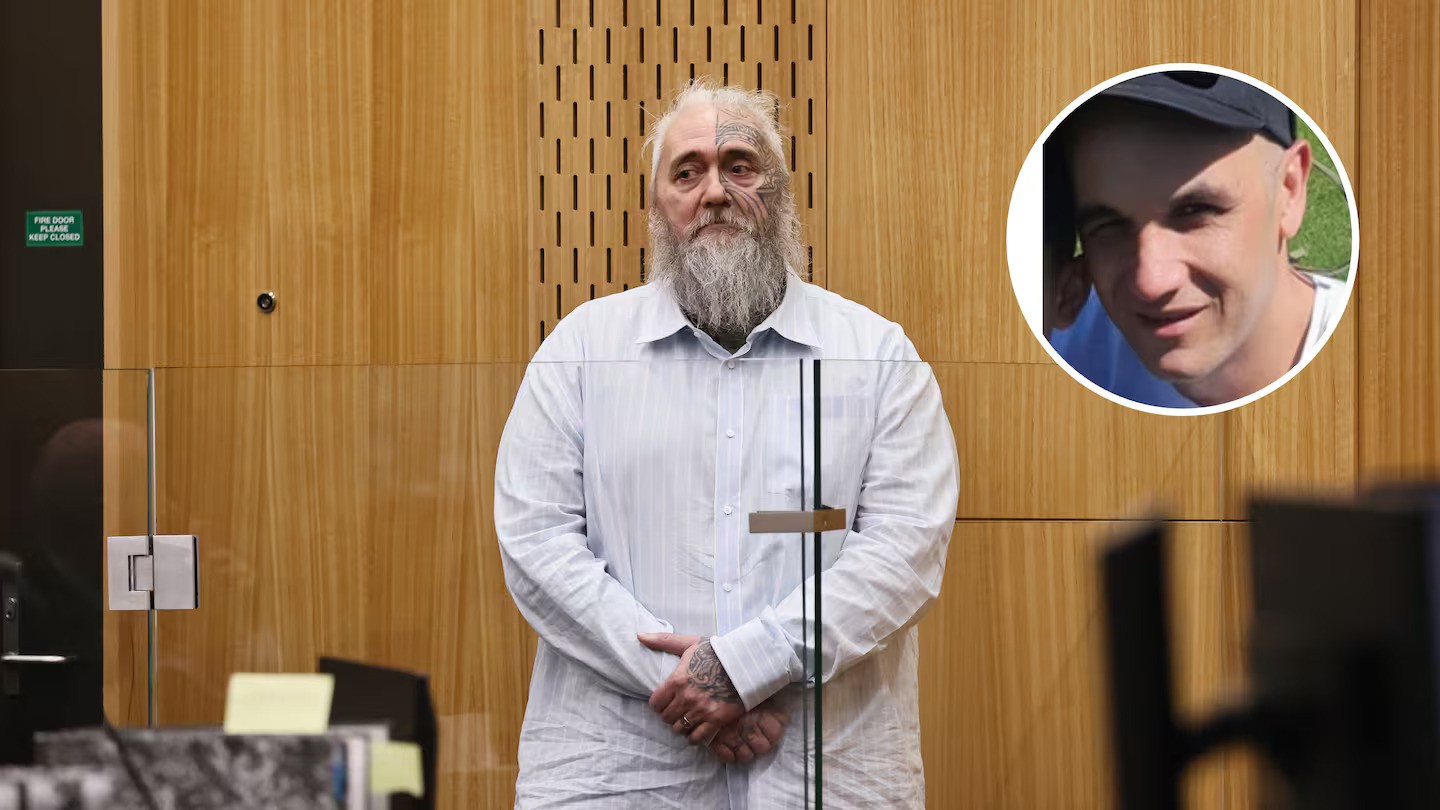 James Arthur Holder is accused of murdering David Bridgwater (insert) in Aranui on January 4, 2024.