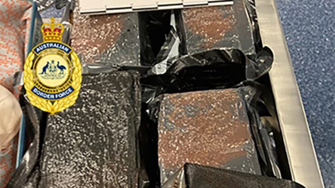 A New Zealand man has been charged with importing a commercial quantity of a border-controlled drug. Photo / Australian Border Force