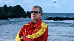 Mount Maunganui Lifeguard Service's Kent Jarman. Photo / Andrew Warner