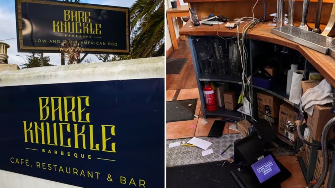 Bareknuckle BBQ was broken into early on Saturday. Photo / Bareknuckle BBQ