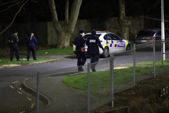The teenager's body was found on McVilly Road in Manurewa on Saturday, launching a homicide investigation. (Photo / Hayden Woodward)