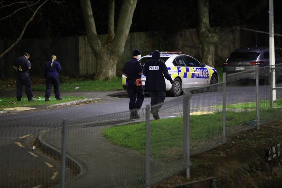 The teenager's body was found on McVilly Road in Manurewa on Saturday, launching a homicide investigation. (Photo / Hayden Woodward)
