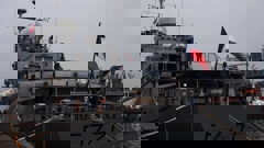 Pictured is the French frigate Prairial, the sister ship and same Floréal-class warship as the Vendémiaire, which was sighted in New Zealand waters. Photo / Getty Images