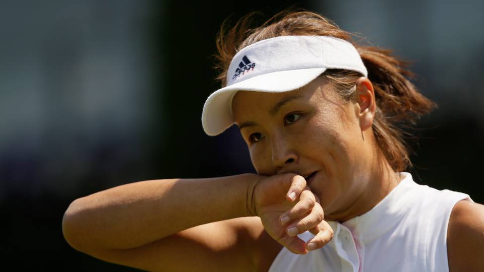 Chinese tennis star Peng Shuai. (Photo / NZ Herald)