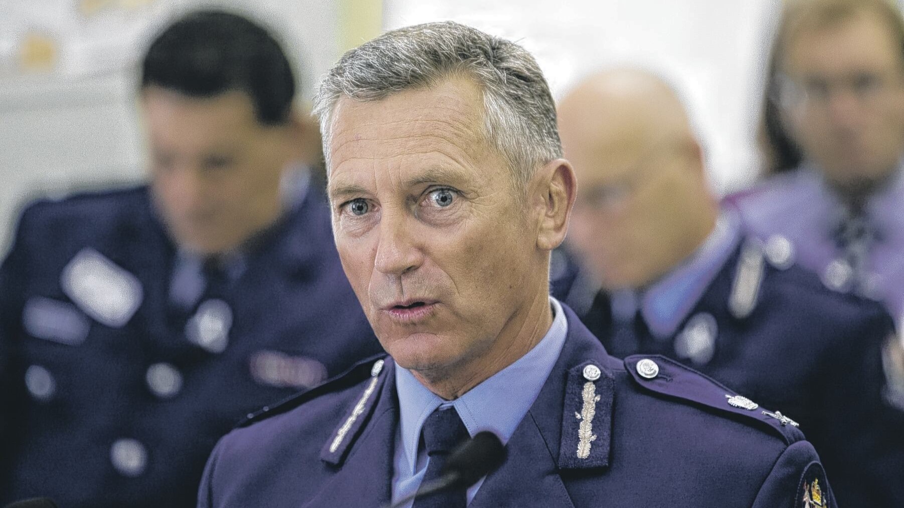 Former Police Commissioner Mike Bush will become the new Victoria Police Chief Commissioner. Photo / NZME