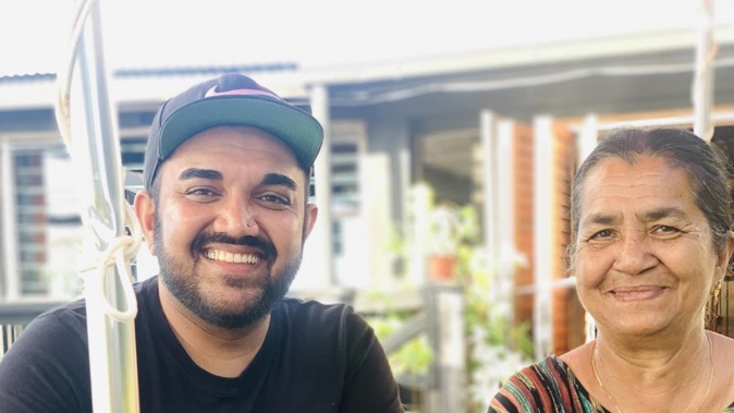 Aavy Verma is fighting for his mother Saras Wati to get a visa to visit NZ.