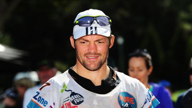 Richie McCaw after completing the 2016 Godzone Adventure Race. Photo / Photosport