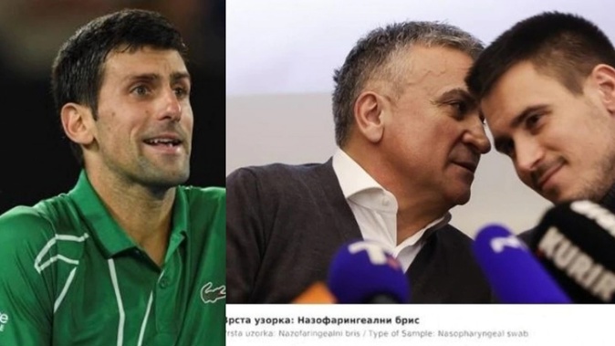 Novak Djokovic's family shut down a press conference as court documents suggested he played a dangerous game after testing positive.