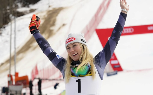 Skiing: Mikaela Shiffrin claims 82nd World Cup win to match Lindsey ...