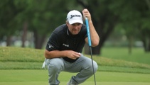 Ryan Fox celebrates today's PGA Tour win